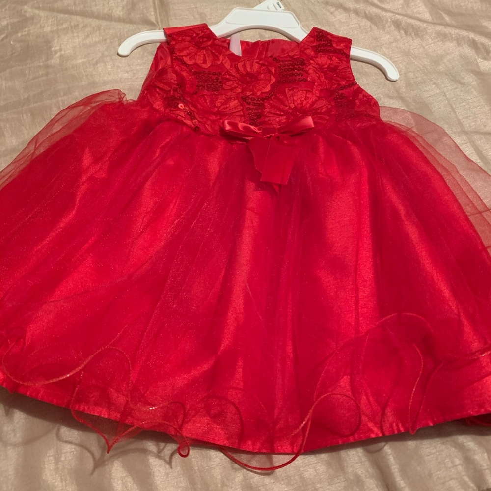 Lil baby red dress